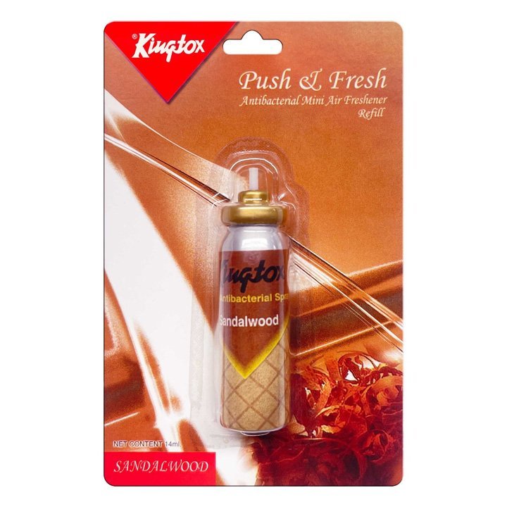 Kingtox Push & Fresh Mini Refill Air Freshener Sandal