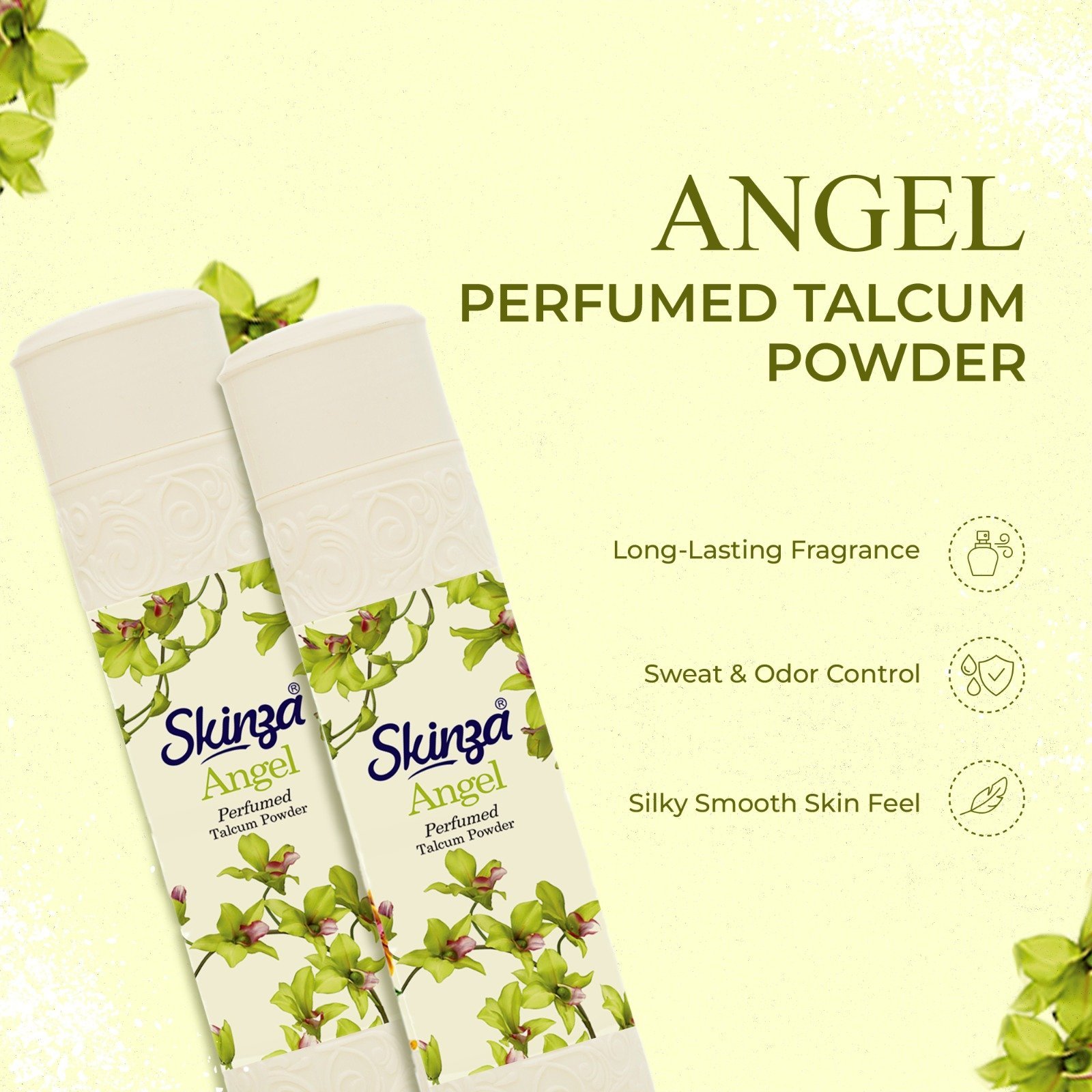 Skinza Angel Perfumed Talcum Powder (125gm)