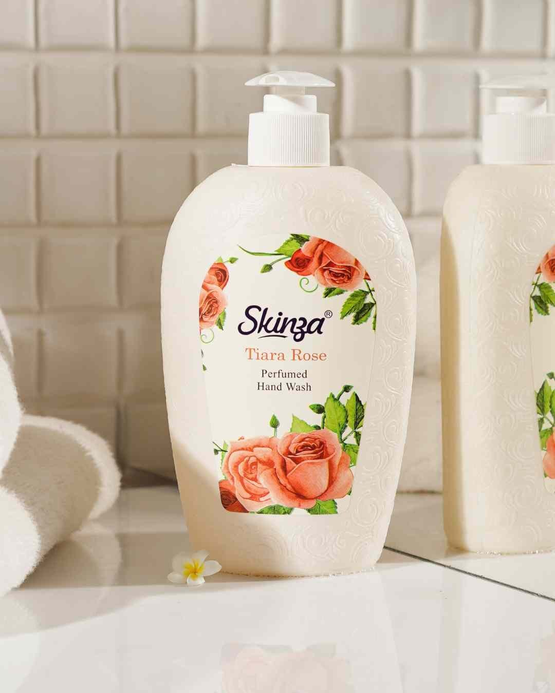Skinza Tiara Rose Perfumed Handwash (500ml)