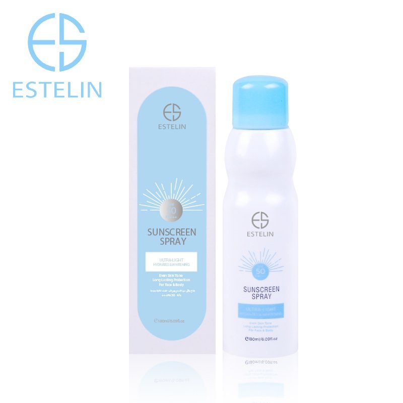 Estelin Ultra Light Hydrates & Whitening Sunscreen Spray Spf50 (180ml)