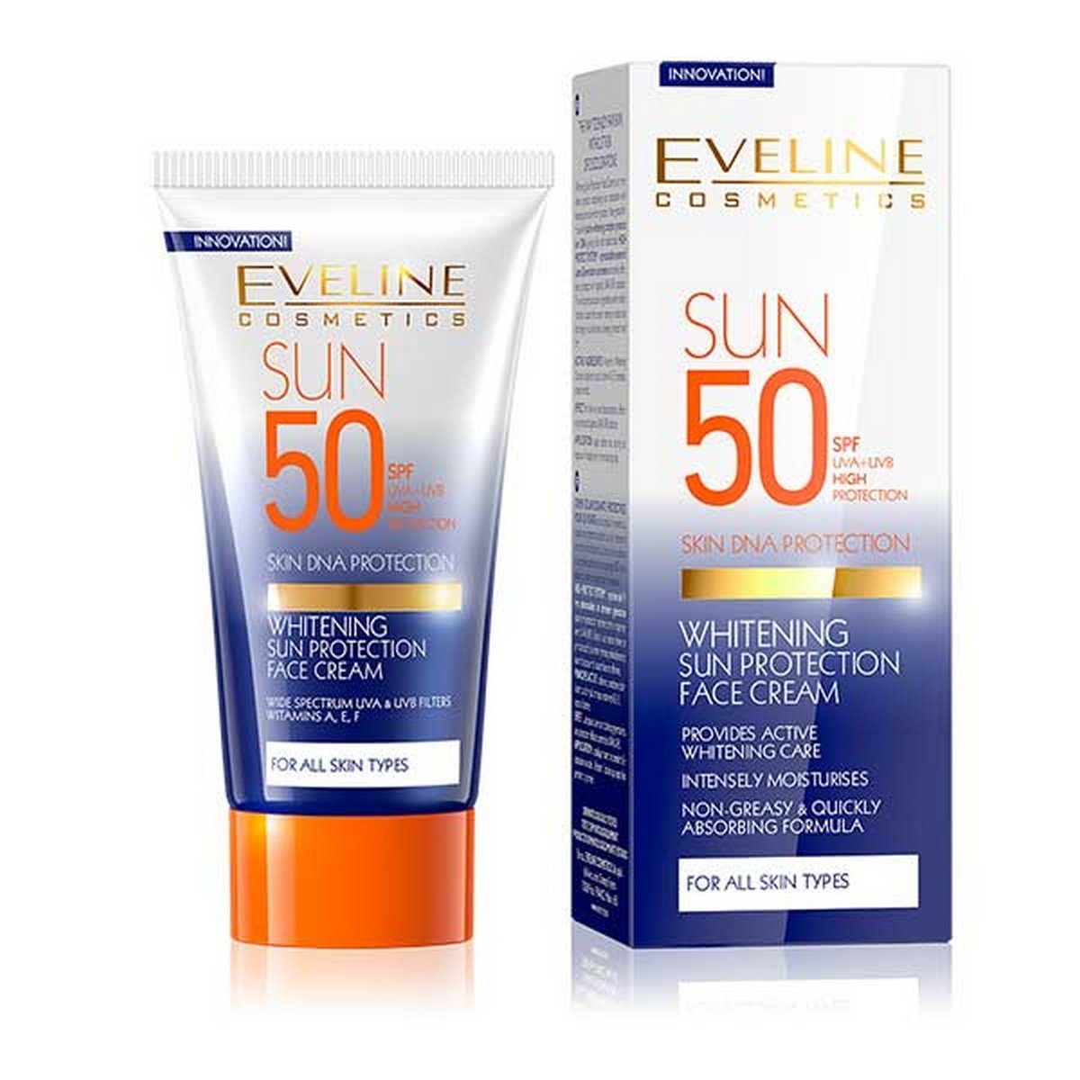 Eveline Sun Block Sun Protection Face Cream (50ml)