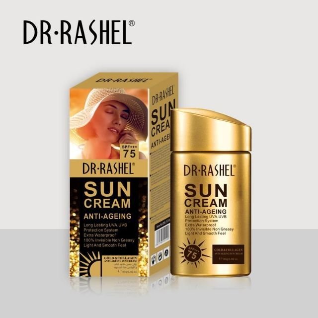 Dr. Rashel Sun Cream Anti Aging Summer Moisturizer Uv Protector Spf75 Sunscreen
