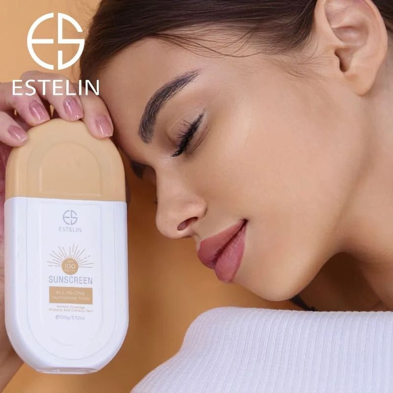 Estelin All In One Multi Defense Tinted Sunscreen Spf 100 Pa+++ (100gm)