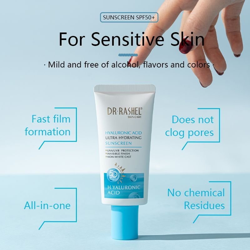 Dr. Rashel Hyaluronic Acid Ultra Hydrating Sunscreen Spf 50+ Pa++++ (50gm)