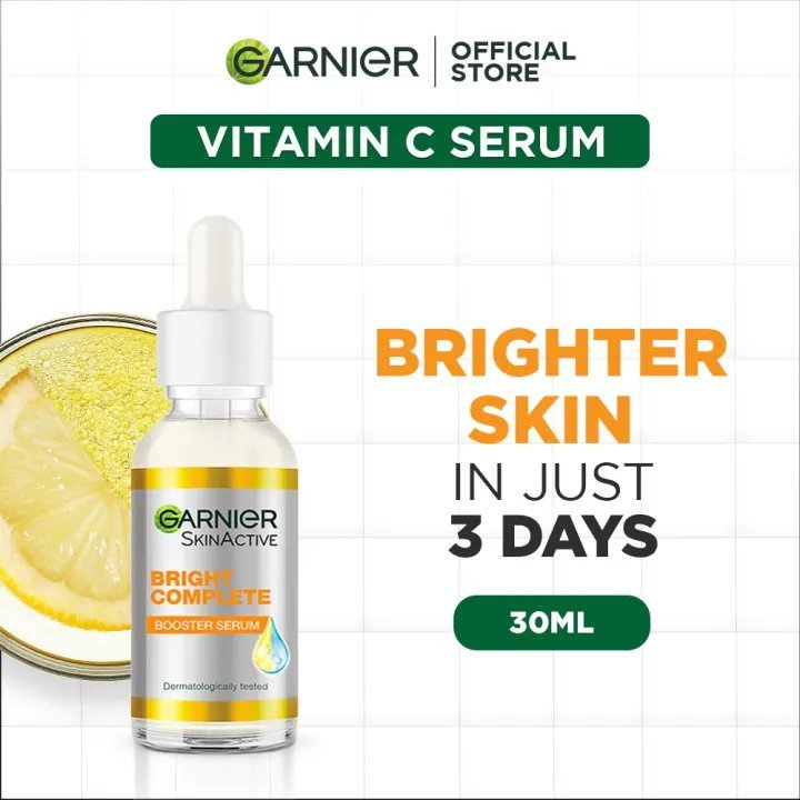 Garnier Skin Active Bright Complete Vitamin C Booster Serum (30ml)