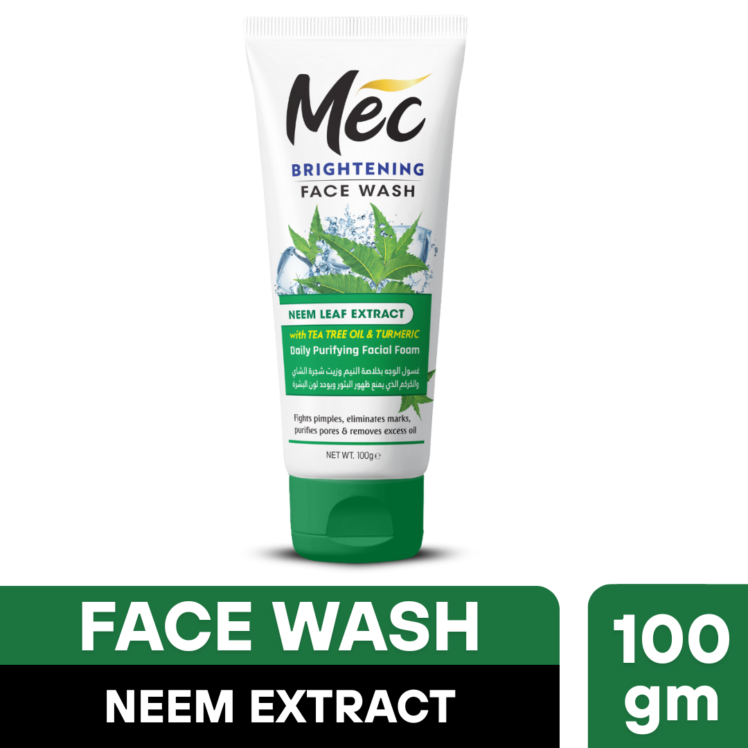 Mec Brightening Neem Extract Face Wash (100gm)