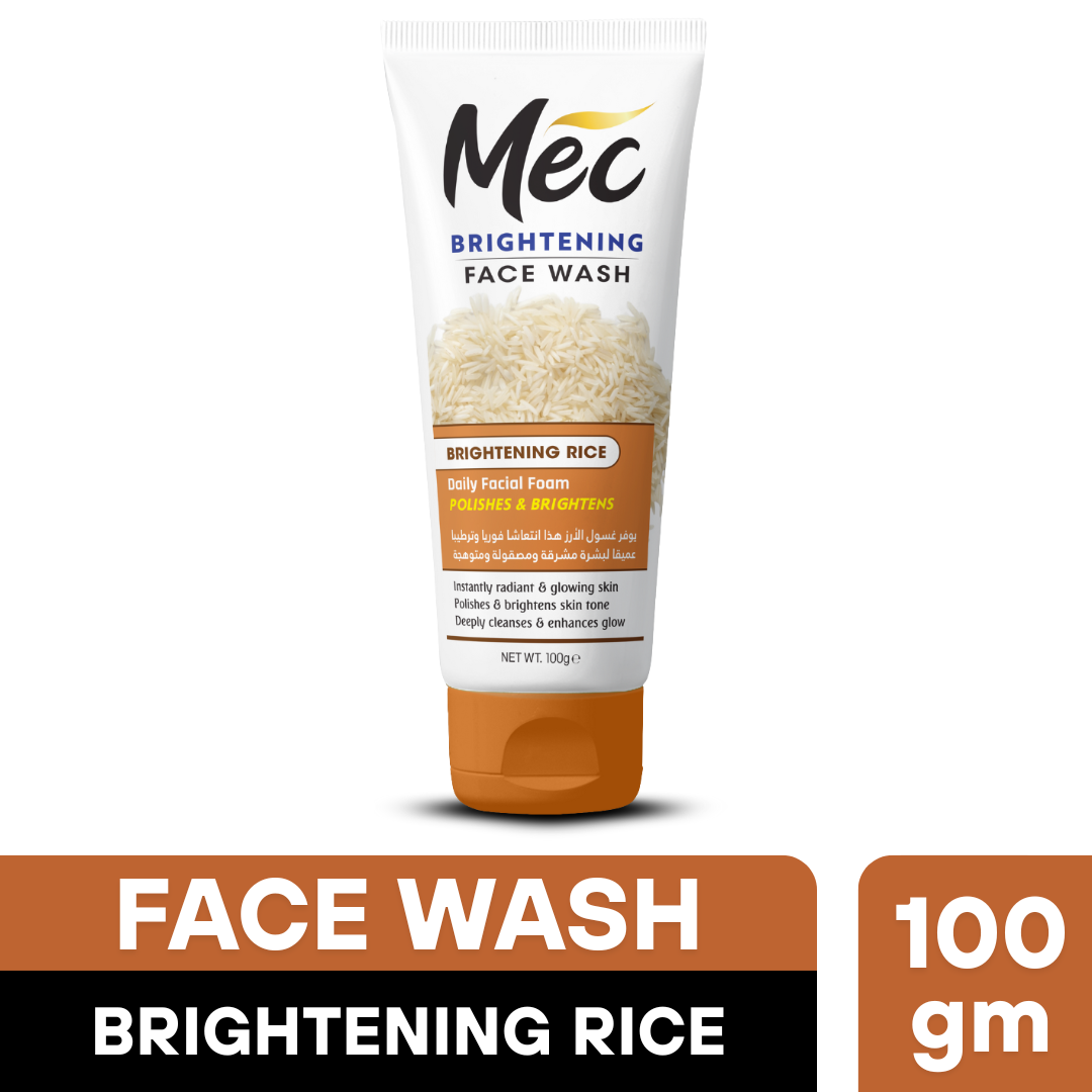 Mec Brightening Rice Face Wash (100gm)