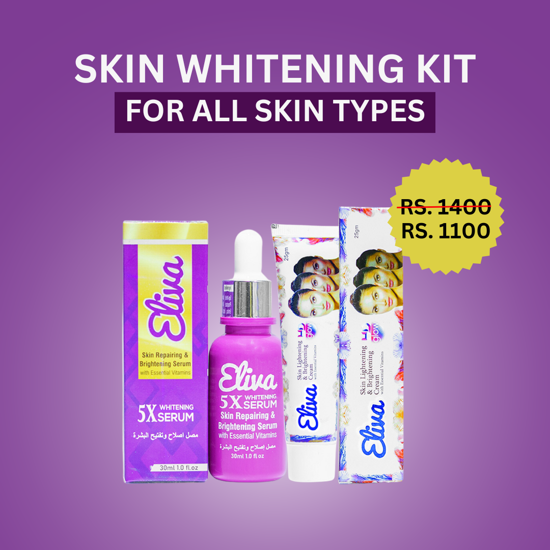 Eliva Skin Whitening Kit (For All Skin Types)