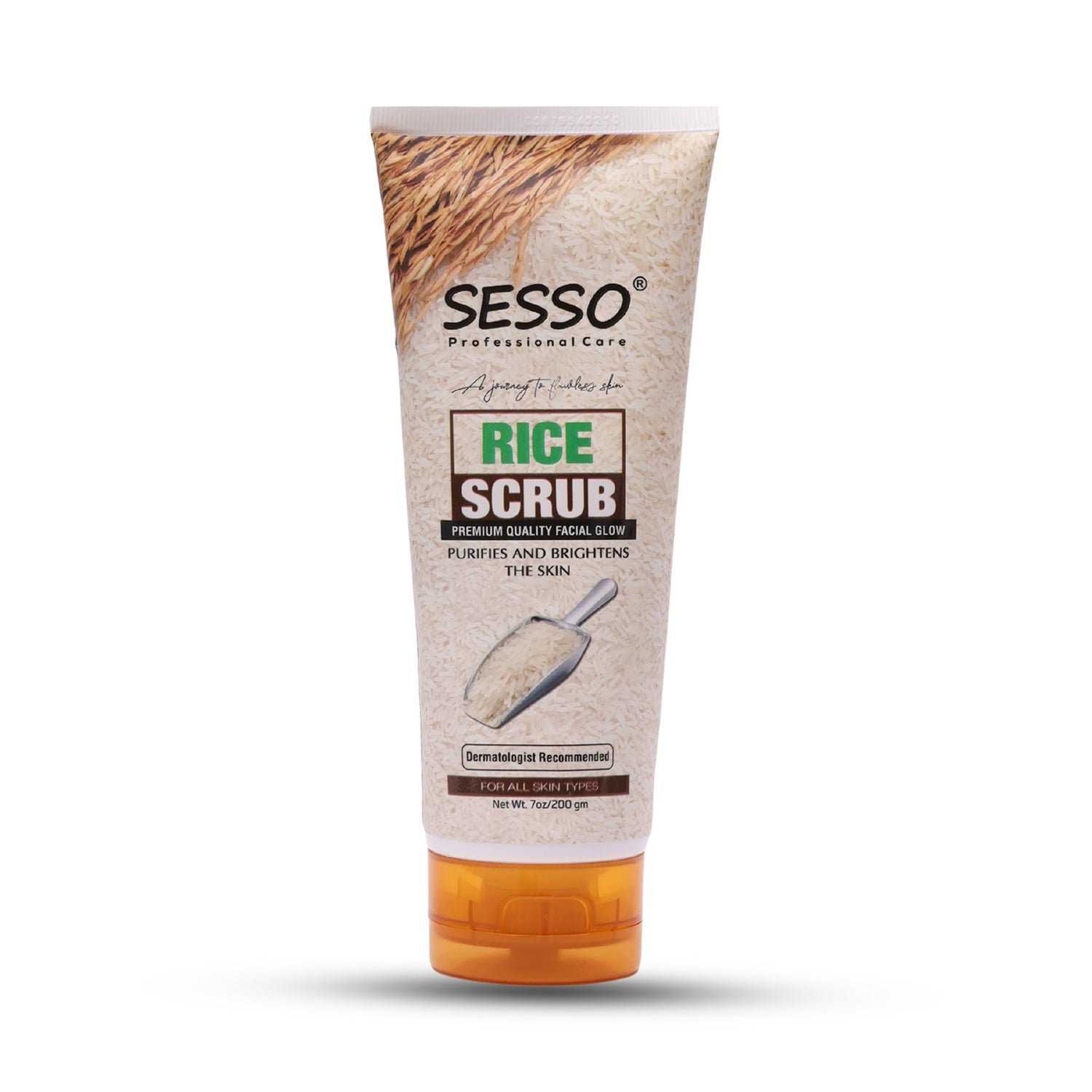 Sesso Rice Milky Scrub (200gm)