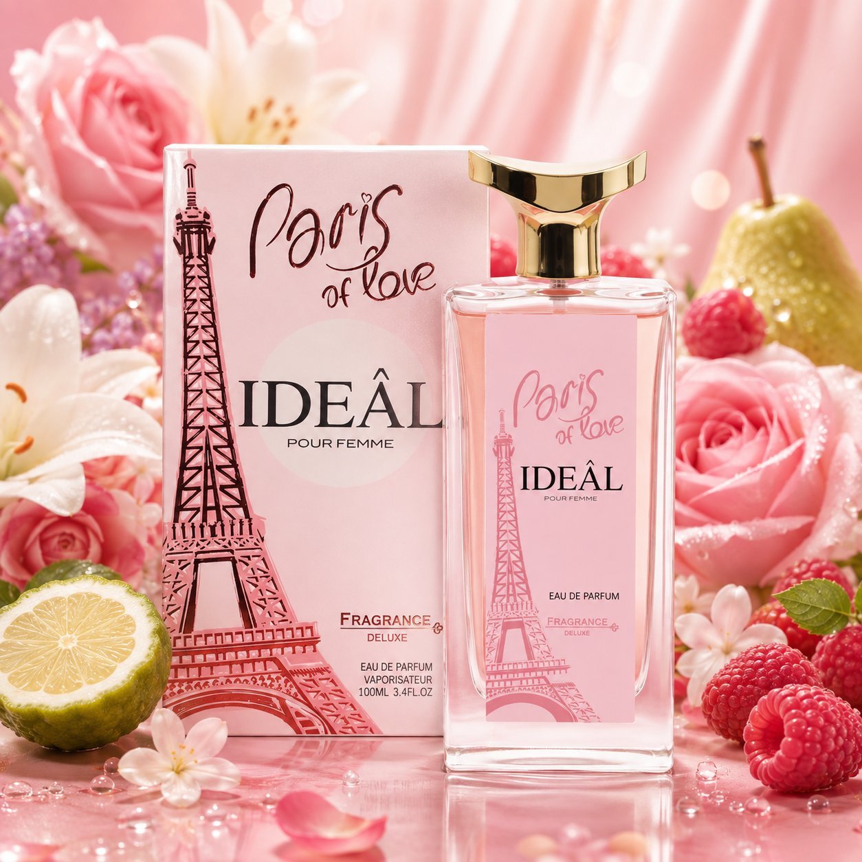 Paris Of Love Ideal Perfume By Fragrance Deluxe (100ml)