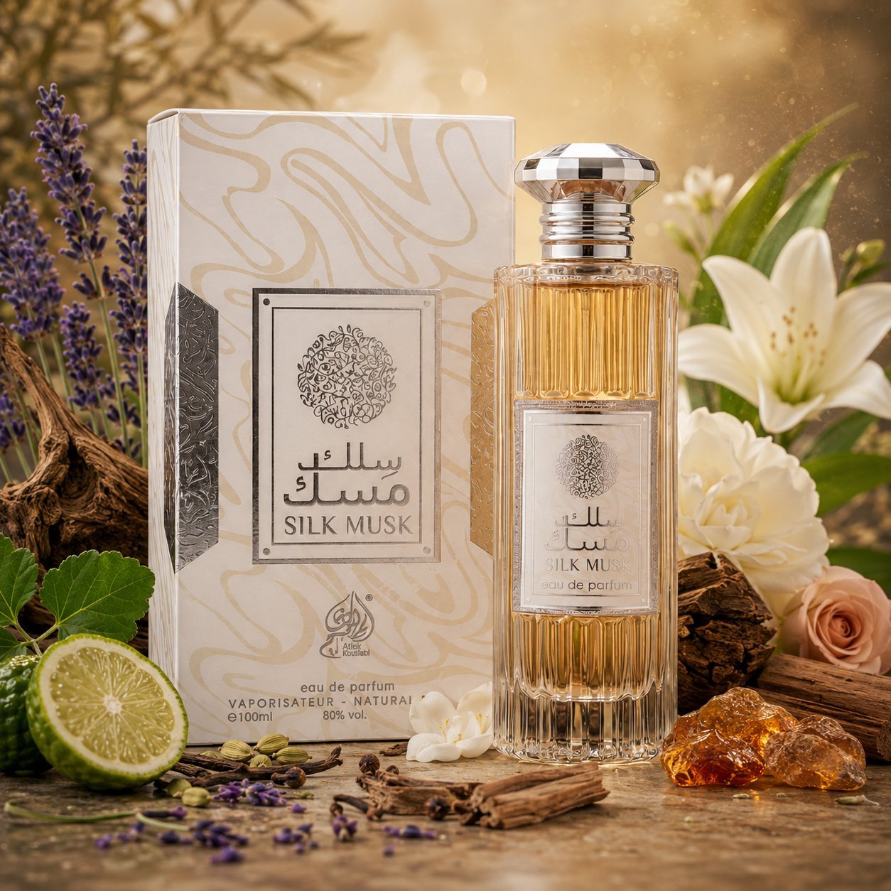 Wadi Al Khaleej Silk Musk Perfume (100ml)