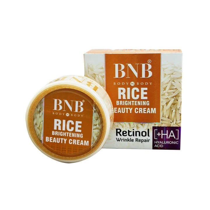 Bnb Rice Brightening Beauty Cream Retinol Wrinkle Repair