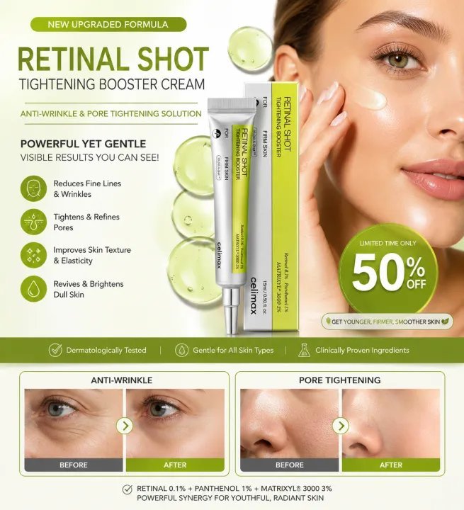 Celimax Retinal Shot Tightening Booster (15gm)