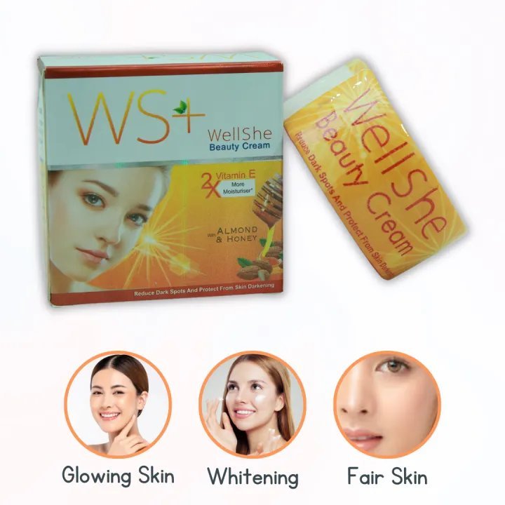 Wellshe Beauty Cream Vitamin E Moisturising Cream