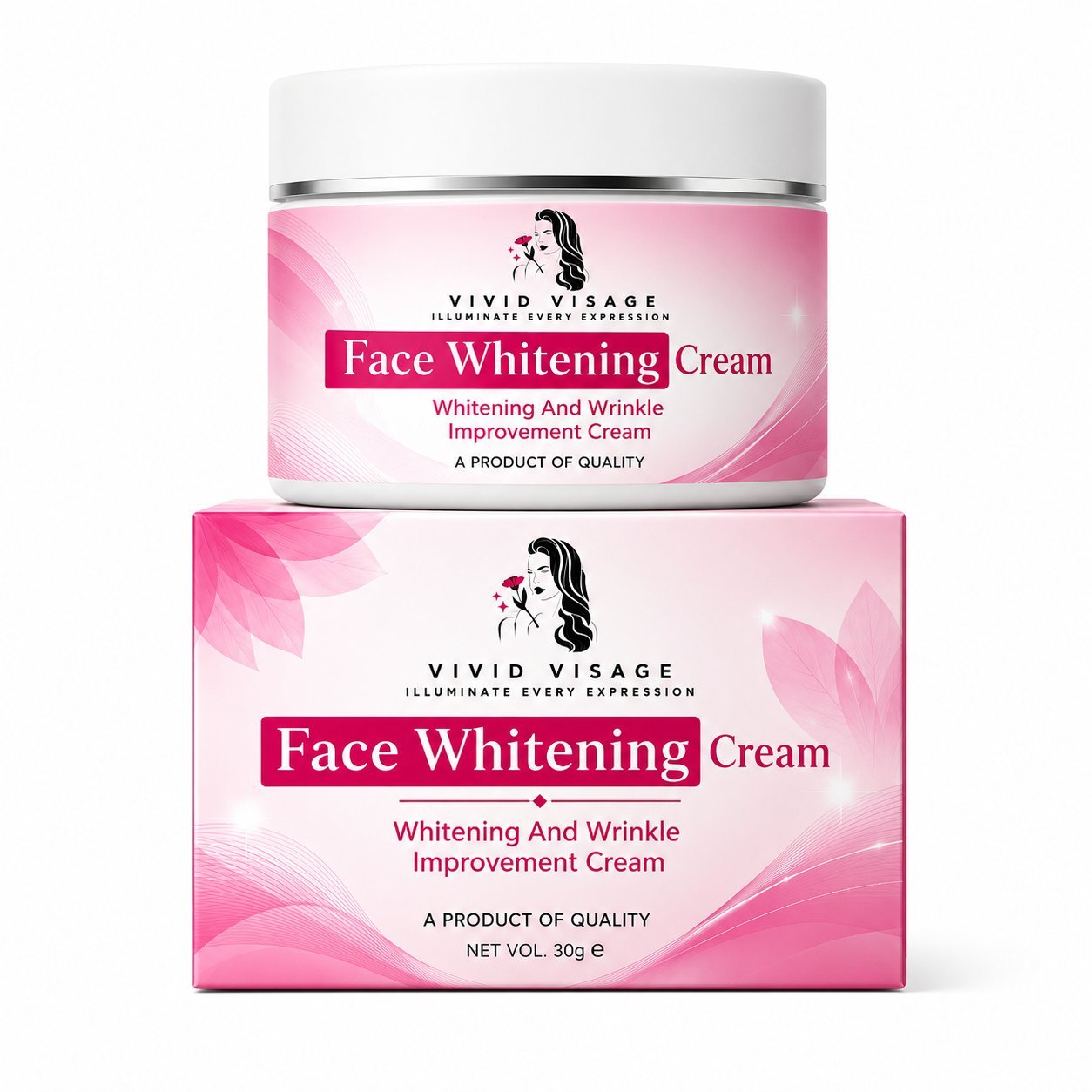Vivid Visage Face Whitening Cream (30gm)